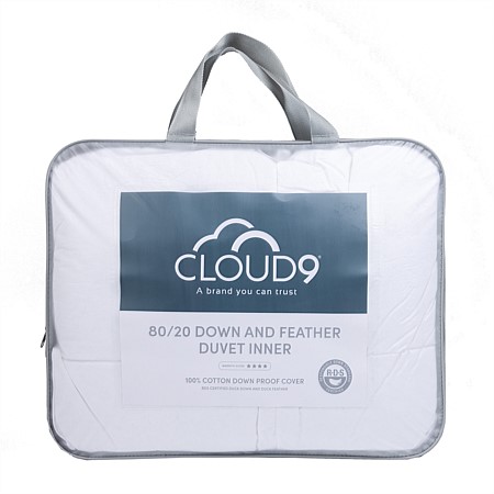 Cloud 9 80/20 Down & Feather Duvet Inner 