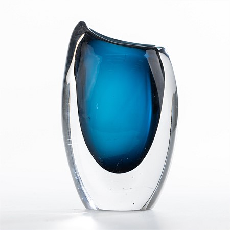  Design Republique Navy Teardrop Vase