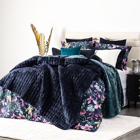 Fieldcrest Luxe Velvet Midnight Comforter Set 