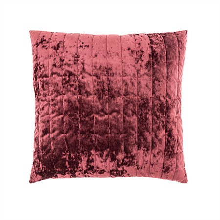 Fieldcrest Luxe Velvet Mulled Wine Euro Cushion