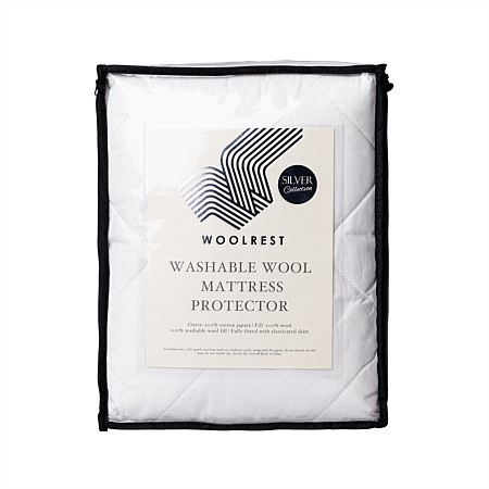 Woolrest Washable Wool Mattress Protector
