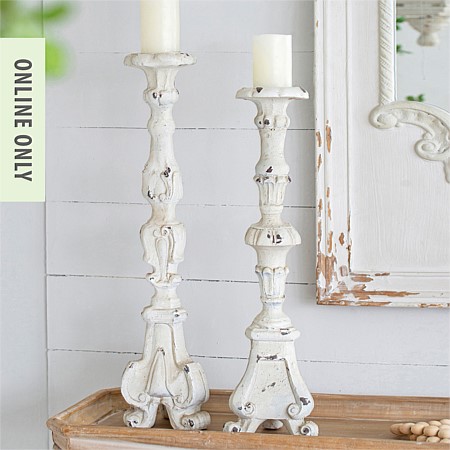 Home Chic Lily Antique Candle Holder