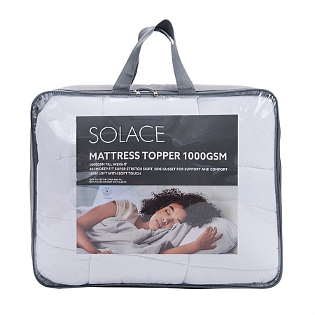 Solace Mattress Topper 1000gsm