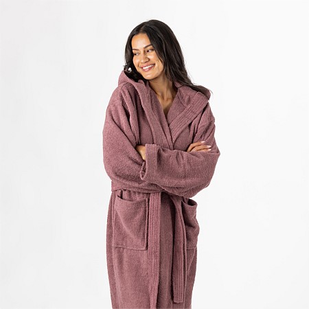 Solace Alexis Cotton Terry Hooded Robe